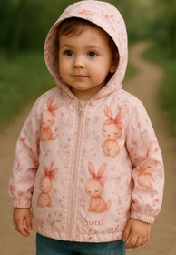 تصویر بارانی نازک بچگانه 