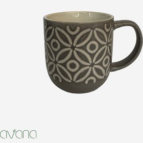 تصویر ماگ طرح گل دنی هوم 