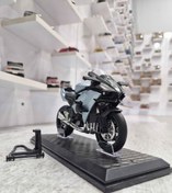 تصویر موتور سنگین کاوازاکی Z1000 ویلی 1:18 - سبز Kawasaki Z1000