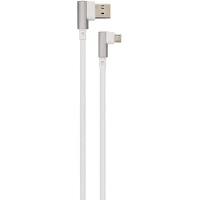 تصویر کابل اندروید سیبراتون مدل S245A طول 1.1 متر Sibraton S245A USB to microUSB conversion cable, length 1.1 meters