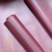 تصویر چرم مصنوعی ساده رنگ زرشکی - ۵۰*۱۴۰ سانتیمتر (نیم متر ) 