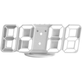 تصویر ساعت رومیزی و دیواری واتان مدل 3D هوشمند دیجیتال 