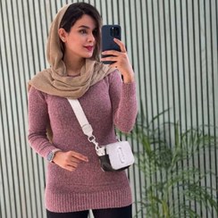 تصویر تونیک بافت زنانه زیر پافری 