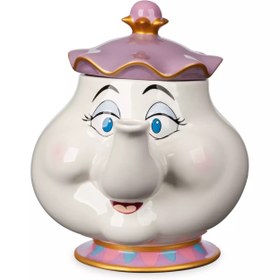 تصویر قوری دیزنی دیو و دلبر Disney Store Mrs Potts Teapot 