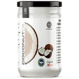 تصویر روغن نارگیل اورجینال برند Avofarm مدل Organic Coconut Oil 300 ml کد 4826272 