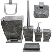 تصویر ست سرویس بهداشتی هارمونی مدل آوا ۵ پارچه 