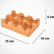 تصویر جا تخم مرغی چوبی لیمون 