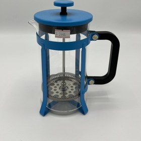 تصویر فرنچ پرس پیرکس و استیل وارداتی - زرد / 350میلی لیتر 