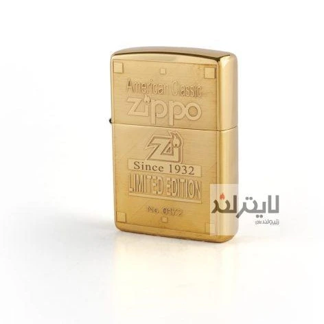 خرید و قیمت فندک زیپو مدل Brushed Brass CT132 کد 204b | ترب