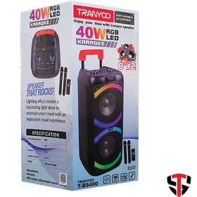 تصویر اسپیکر پارتی باکس TRANYOO T-BS400 کد 7084 