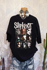 تصویر تیشرت پینترستی اسلیپنات slipknot - L / مشکی slipknot tshirt