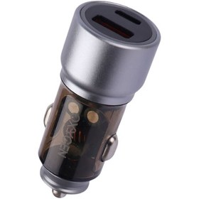 تصویر شارژر فندکی 38 وات اکسیژن AC-03 