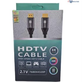 تصویر کابل HDMI 8K 2.1V پی نت- طول 5 متر HDMI 8K 2.1V