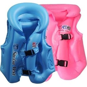 تصویر جلیقه شنا بچه گانه SWIM VEST مناسب 8 تا 10 سال 