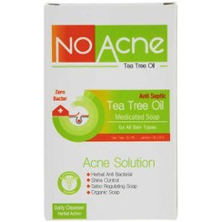 تصویر صابون شستشو نو آکنه مدل Tea Tree Oil وزن 100 گرم صابون و پودر صابون