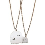 تصویر گردنبند دوستی ۲ عددی با جنس استیل 