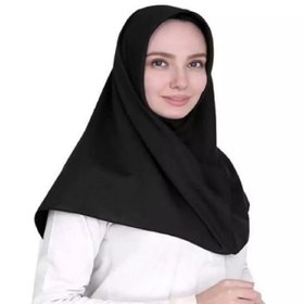 تصویر مقنعه مشکی 