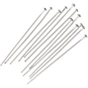 تصویر میخ ته صاف استیل(بسته ۱۰ عددی) 