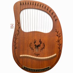 تصویر چنگ رومی سگا مدل CG01-BN CEGA LYRE HARP (CG01-BN)