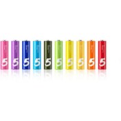تصویر باتری رنگین کمانی قلمی AA (10 کپسول) شیائومی Alkaine مدل ZI5 