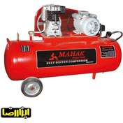 تصویر کمپرسور 150 لیتری 220 ولت، 8 بار ، 1.5 اسب بخار، مخزن 150لیتری محک AP-152 