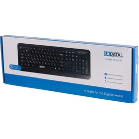 تصویر کیبورد بی سیم Sadata SK-201BT SADATA SK-201BT WIRELESS KEYBOARD