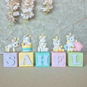 تصویر استند اسم یونیکورن - 3 حرف 