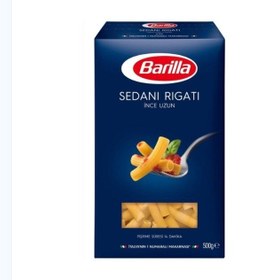 تصویر ماکارونی فرم لوله ای بریده باریلا Barilla مدل Sedani Rigati حجم 500 گرم(تاریخ انقصا:۳/۲۰۲۷ 