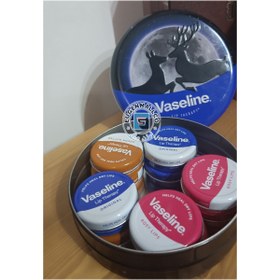 تصویر کرم لب وازلین VASELINE رنگبندی –