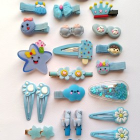 تصویر گیره تم آبی 