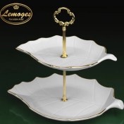 تصویر شیرینی خوری دو طبقه برگ بزرگ 