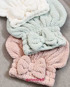 تصویر کلاه حوله ای 