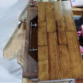 تصویر شلف دیواری پایه مخفی 