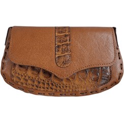 تصویر کیف دوشی زنانه چرم طبیعی مدل اطلس 