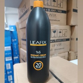 تصویر اکسیدان یک لیتری لیلافیکس lilafix شش درصد Lilafix Oxidant Cream 