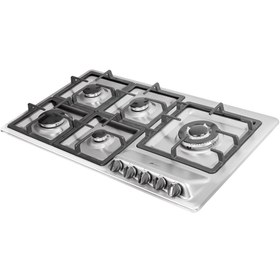 تصویر اجاق گاز استیل ۵ شعله درسا مدل رایان DG2208-5R Dorsa Steel Hob Model Rayan