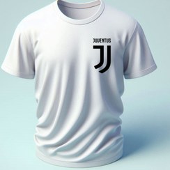 تصویر تیشرت مردانه با لوگوی تیم فوتبال یوونتوس |ارسال رایگان |کانگورومارکت juventus team logo design