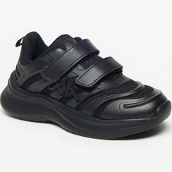 تصویر کفش ورزشی مش با پنل مشبک و بسته شدن چسبی برند kappa Mesh Panelled Sports Shoes with Hook and Loop Closure