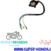 تصویر ذغال چراغ جلو موتور سیکلت راپیدو پاتروم جلو