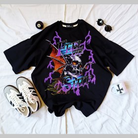 تصویر تیشرت گرانج - L / مشکی GRUNGE graphic tee