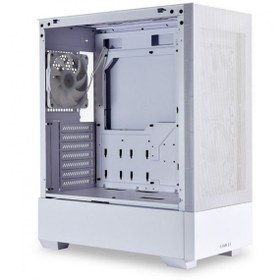 تصویر کیس کامپیوتر لیان لی Lancool 205 Mesh Mid Tower سفید LIAN LI Lancool 205 Mesh Mid Tower White Computer Case