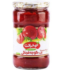 تصویر رب گوجه فرنگی شیشه ای 700 گرمی خوشبخت 