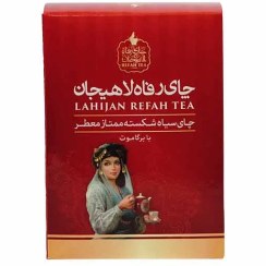 تصویر چای رفاه لاهیجان سیاه شکسته معطر 