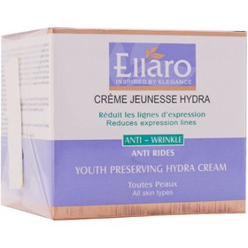 تصویر کرم پرسروینگ هیدرا الارو Ellaro Youth Preserving Hydra Cream 