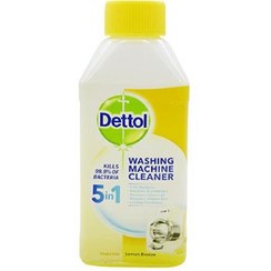 تصویر مایع جرم گیر ماشین لباسشویی 5 در 1 دتول با رایحه لیمو حجم 250 میلی لیتر Dettol 5 in 1 washing machine detergent with lemon scent 250ml