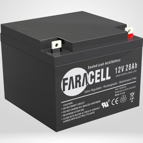 تصویر Faracell 12V28AH – باتری فاراتل 