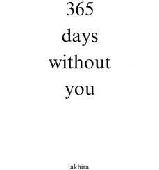 تصویر 365 Days without you 365 Days without you