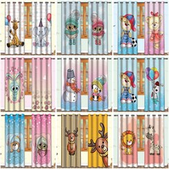 تصویر پرده و زیر پرده اتاق کودک 