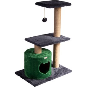 تصویر اسکرچر و لانه گربه مدل شمشاد برند کدیپک ا Kedipek Cat Scratcher Shemshad Model Kedipek Cat Scratcher Shemshad Model