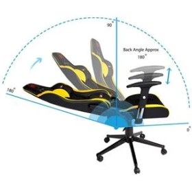 تصویر صندلی گیمینگ مدل G808 راحتیران 